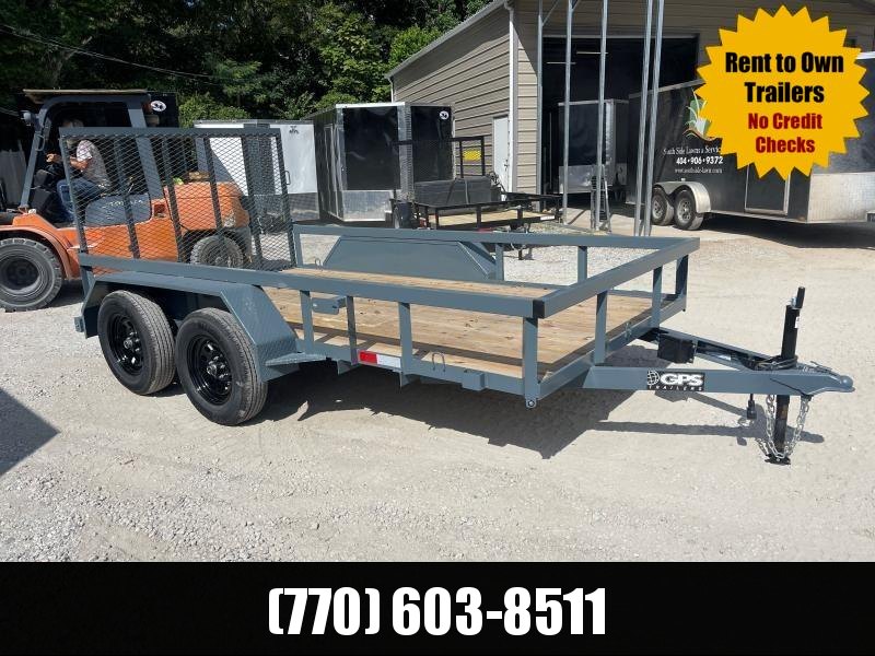 6.5x12 Utility W/ Brakes 4' Gate LED Lights & Gate Assist Shocks 2023 GPS 6.5x12 Utility W/ Brakes 4' Gate LED Lights & Gate Assist Shocks 2023 GPS