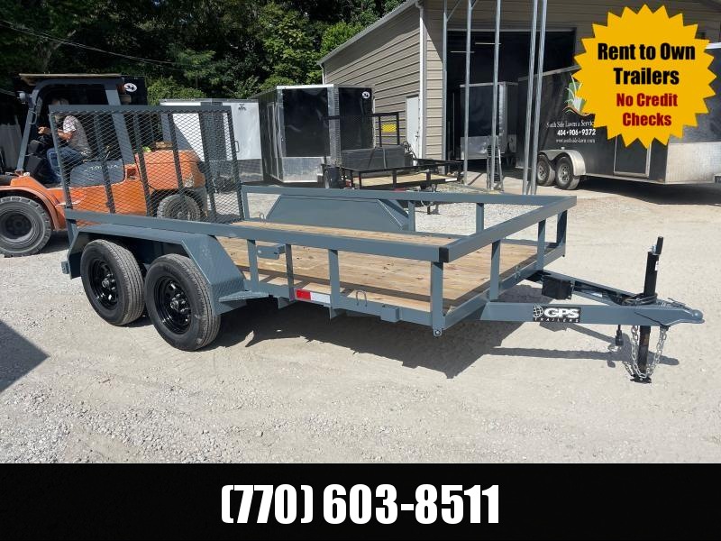 6.5x12 Utility W/ Brakes 4' Gate LED Lights & Gate Assist Shocks 2023 GPS 6.5x12 Utility W/ Brakes 4' Gate LED Lights & Gate Assist Shocks 2023 GPS