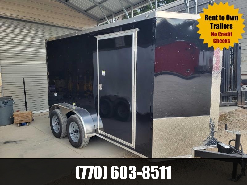 6x12 Enclosed 6'3" Interior Height W/ Side Door & Ramp 2023 Dino Cargo 6x12 Enclosed 6'3" Interior Height W/ Side Door & Ramp 2023 Dino Cargo