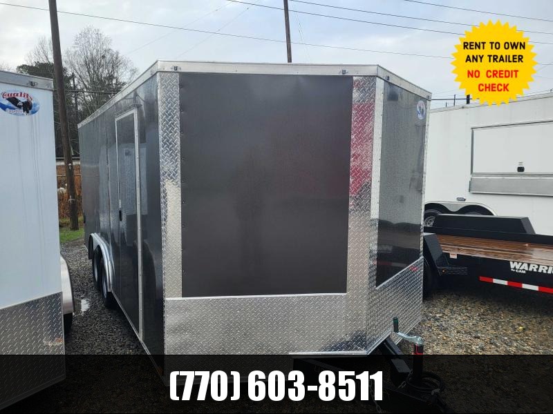 8.5x18 Enclosed 6'6" Interior Height W/ Side Door & Ramp 2023 Quality Cargo 8.5x18 Enclosed 6'6" Interior Height W/ Side Door & Ramp 2023 Quality Cargo