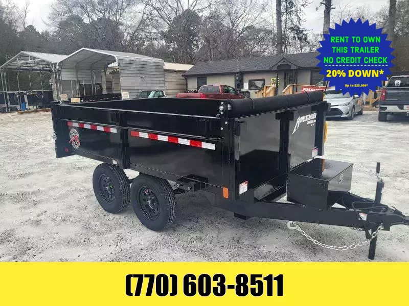 6X10 Dump Trailer W/ 2-3500 LB Axles & Tarp 2026 Homesteader