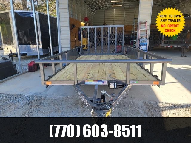 6.5x14 Utility W/ 4' Spring Assist Gate Tubular Top Rail & 2K Jack 2022 DP Platinum Star 6.5x14 Utility W/ 4' Spring Assist Gate Tubular Top Rail & 2K Jack 2022 DP Platinum Star