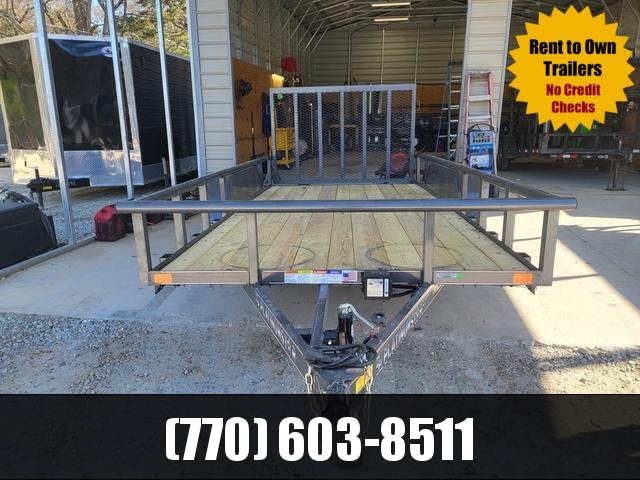 6.5x14 Utility W/ 4' Spring Assist Gate Tubular Top Rail and 2K Jack 2022 DP Platinum Star 6.5x14 Utility W/ 4' Spring Assist Gate Tubular Top Rail and 2K Jack 2022 DP Platinum Star