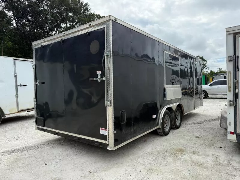 USED 8.5X22 Concession Trailer W/ Awning Concession Window 2023 JC