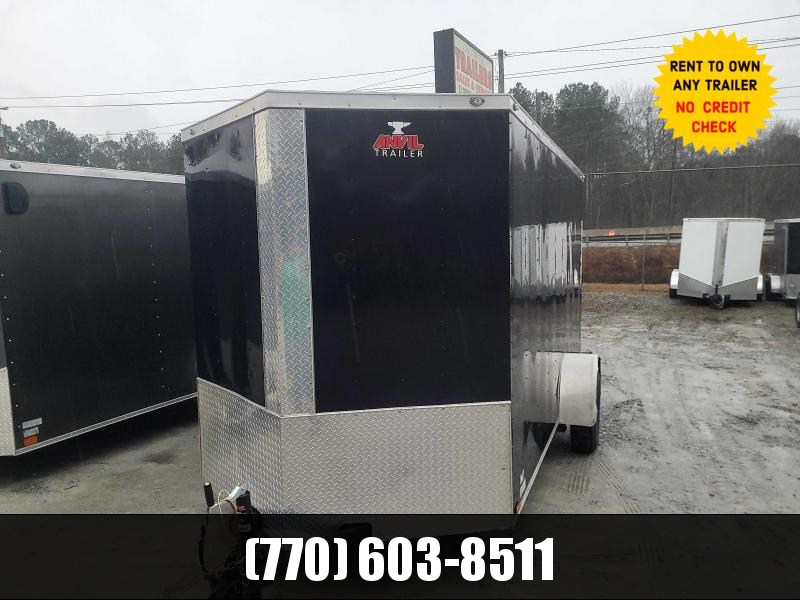 6x12 USED Enclosed 6'3" Interior Height W/ Side Door & Ramp 2017 Anvil Trailer 6x12 USED Enclosed 6'3" Interior Height W/ Side Door & Ramp 2017 Anvil Trailer