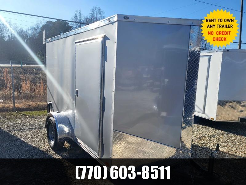 6x10 Enclosed 6' Interior Height W/ Side Door & Ramp 2023 TowYo 6x10 Enclosed 6' Interior Height W/ Side Door & Ramp 2023 TowYo