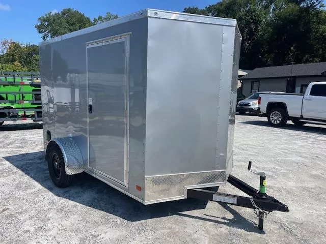 6X10 Enclosed Trailer 6'3" Interior Height W/ Side Door & Ramp 2026 Nationcraft