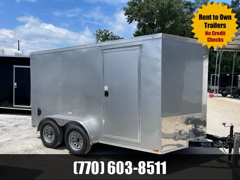 7X12 Enclosed 6'3" Interior Height W/ Side Door & Ramp 2022 Quality Cargo 7X12 Enclosed 6'3" Interior Height W/ Side Door & Ramp 2022 Quality Cargo