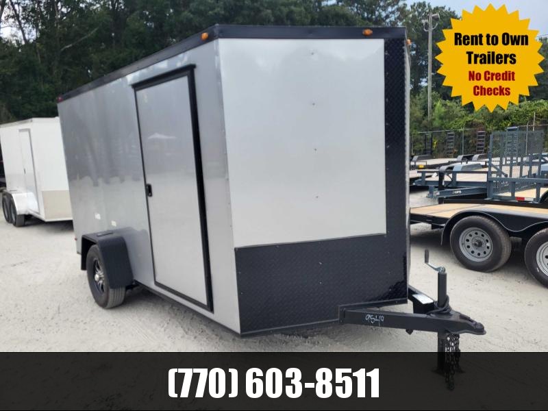 7X12 Enclosed 6'3" Interior Height W/ Blackout PKG Alum Mag Wheels & Brakes 2023 Dino Cargo 7X12 Enclosed 6'3" Interior Height W/ Blackout PKG Alum Mag Wheels & Brakes 2023 Dino Cargo