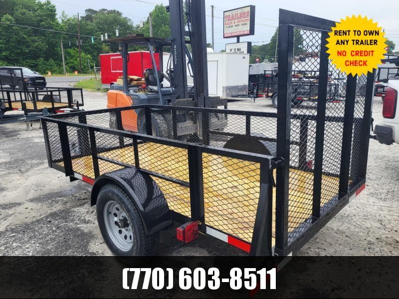 5x10 Utility W/ 24" Sides & 4' Removable Gate 2023 Lonewolf 5x10 Utility W/ 24" Sides & 4' Removable Gate 2023 Lonewolf