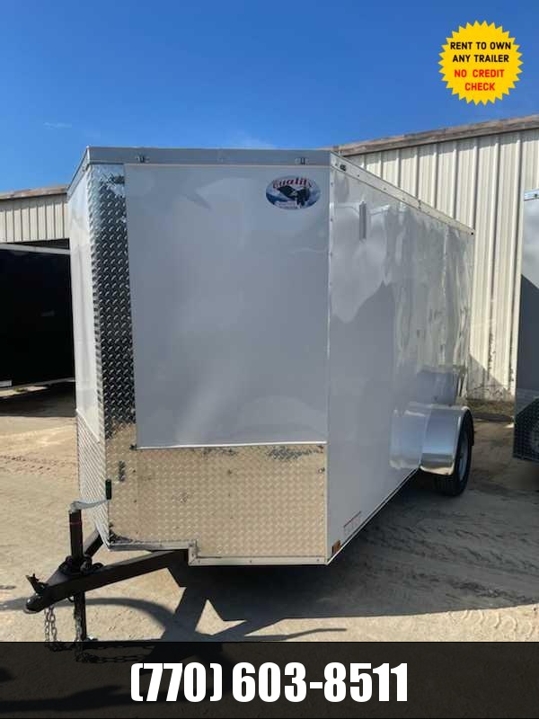 6X12 Enclosed 6'3" Interior Height W/ Side Door & Barn Door 2023 Quality Cargo 6X12 Enclosed 6'3" Interior Height W/ Side Door & Barn Door 2023 Quality Cargo