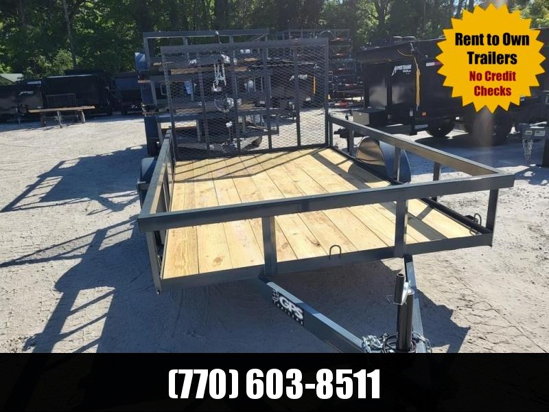 6.5x10 Utility W/ 4' Gate LED Lights & Gate Assist Shocks 2023 GPS 6.5x10 Utility W/ 4' Gate LED Lights & Gate Assist Shocks 2023 GPS