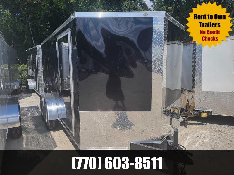 7X14 Enclosed 6'3" Interior Height W/ Side Door & Ramp 2023 Dino Cargo 7X14 Enclosed 6'3" Interior Height W/ Side Door & Ramp 2023 Dino Cargo