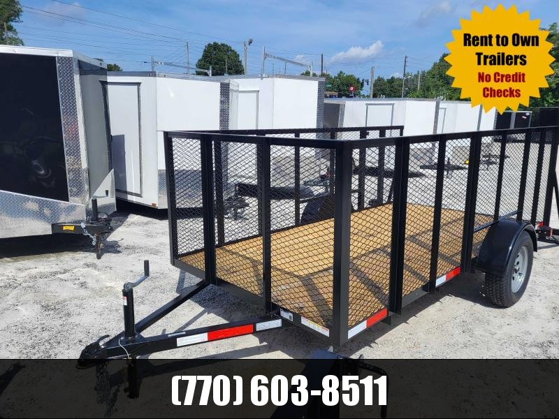 6x12 Utility W/ 4' Removable Gate & 44" Mesh Sides 2022 Lonewolf 6x12 Utility W/ 4' Removable Gate & 44" Mesh Sides 2022 Lonewolf