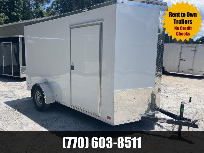 6x12 Enclosed 6'3" Interior Height W/ Side Door and Ramp 2023 NationCraft Trailer 6x12 Enclosed 6'3" Interior Height W/ Side Door and Ramp 2023 NationCraft Trailer