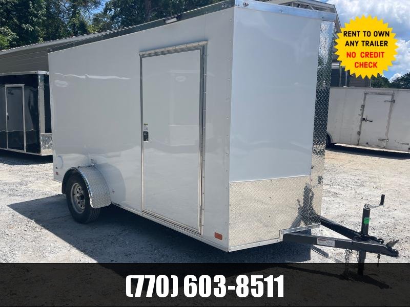 6x12 Enclosed 6'3" Interior Height W/ Side Door and Ramp 2023 NationCraft Trailer 6x12 Enclosed 6'3" Interior Height W/ Side Door and Ramp 2023 NationCraft Trailer