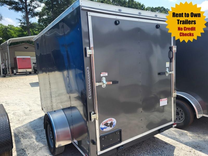 6x10 Enclosed 6'3" Interior Height W/ Side Door & Ramp 2022 Quality Cargo 6x10 Enclosed 6'3" Interior Height W/ Side Door & Ramp 2022 Quality Cargo