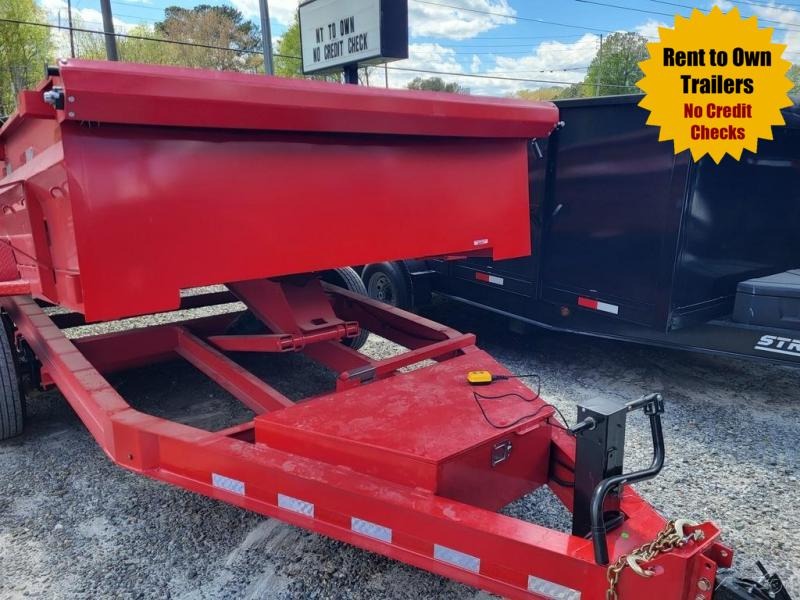 7x14 Dump Trailer 2' Sides 2-7000 LB Axles W/Scissor Lift Tarp and Ramps 2022 DP Platinum Star 7x14 Dump Trailer 2' Sides 2-7000 LB Axles W/Scissor Lift Tarp and Ramps 2022 DP Platinum Star