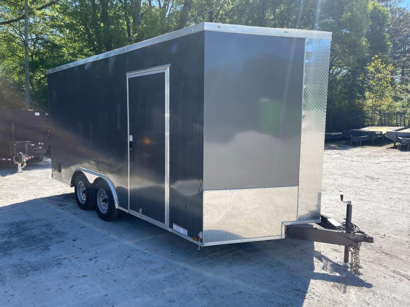 8.5X24 Enclosed Trailer 6'6" Interior Height W/ Side Door & Ramp 2023