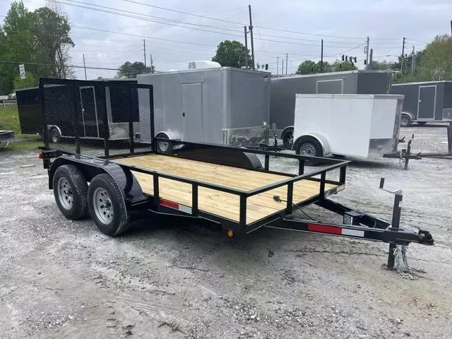6X12 Utility W/ 2 Brake Axles 2025 Lonewolf