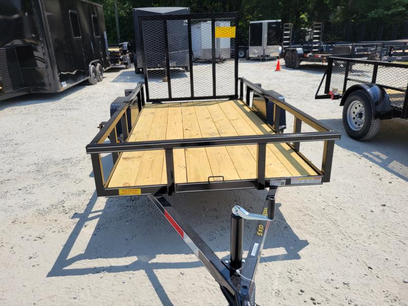 6x10 Utility W/ 24" Sides & 4 Foot Removable Gate 2023 Lonewolf