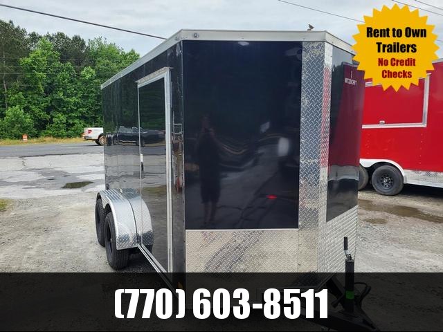 6x12 Enclosed 6'3" Interior Height W/ Side Door Ramp & Screwless Exterior 2022 NationCraft Trailer 6x12 Enclosed 6'3" Interior Height W/ Side Door Ramp & Screwless Exterior 2022 NationCraft Trailer