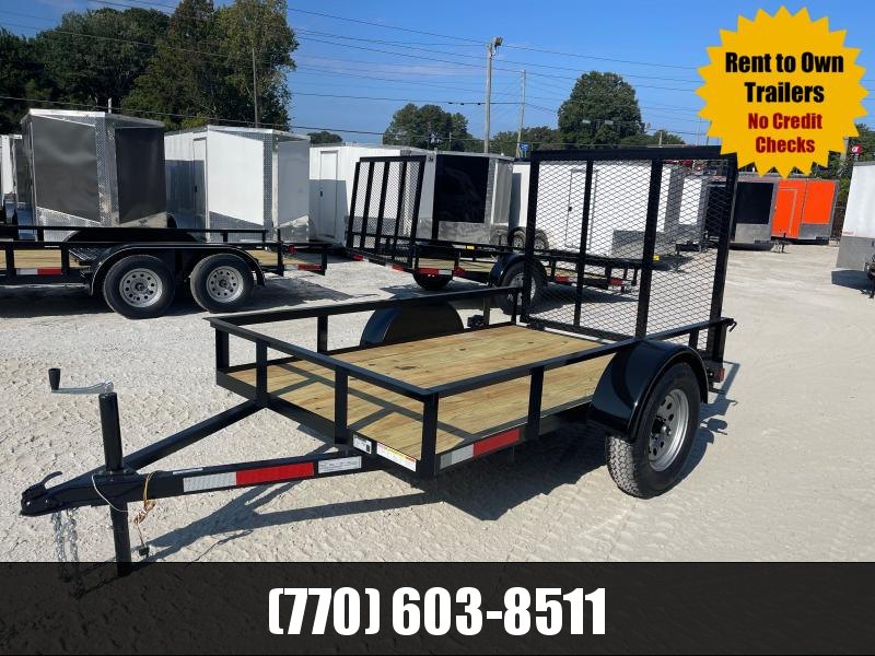 5x8 Utility W/ 4' Removable Gate 2023 Lonewolf 5x8 Utility W/ 4' Removable Gate 2023 Lonewolf