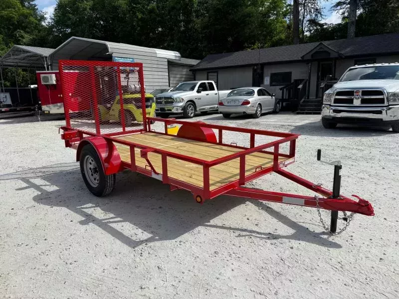 5X10 Utility Trailer 2025 Lonewolf