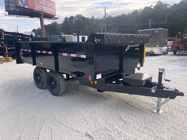 6X12 Dump Trailer W/ 2-5200 LB Axles & Tarp 2026 Homesteader