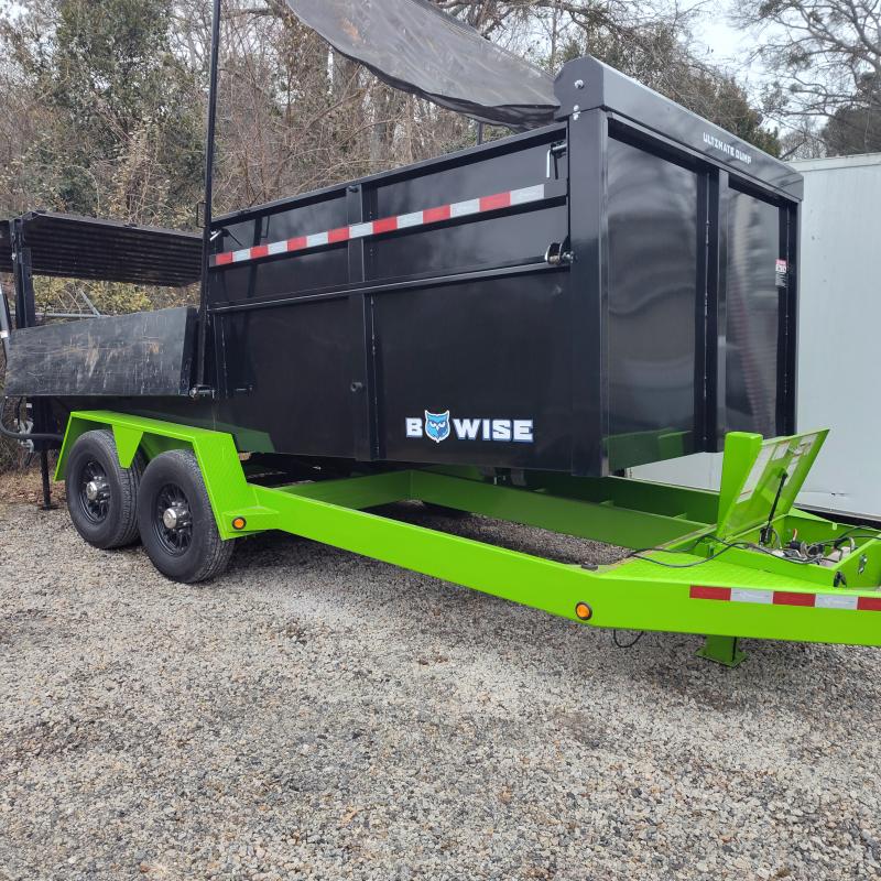 6x10 Dump Trailer W/ Tarp 2024 Homesteader Quality Built Trailers For