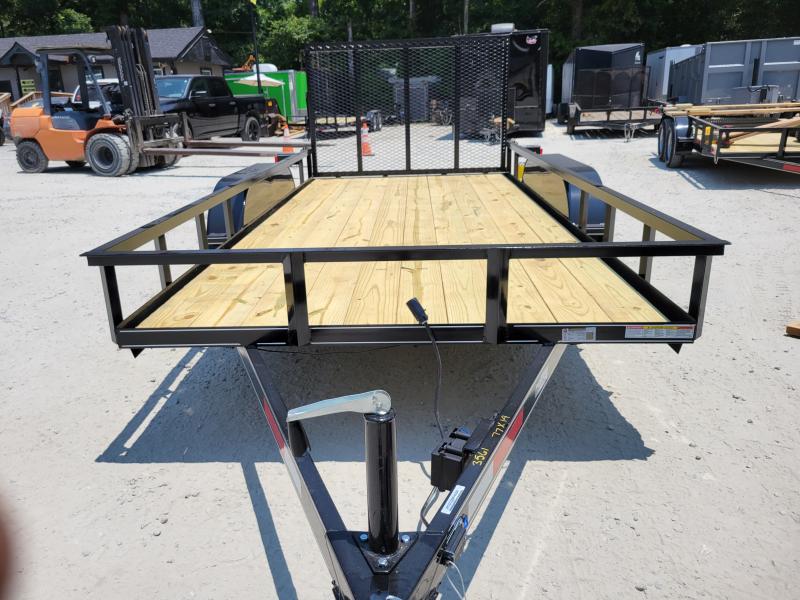 6X12 Utility W/ 2 Foot Sides & 4 Foot Removable Gate 2023 Lonewolf