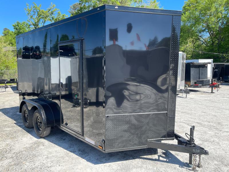 8.5x18 Enclosed Trailer 6'6" Interior Height W/ Side Door & Ramp 2023