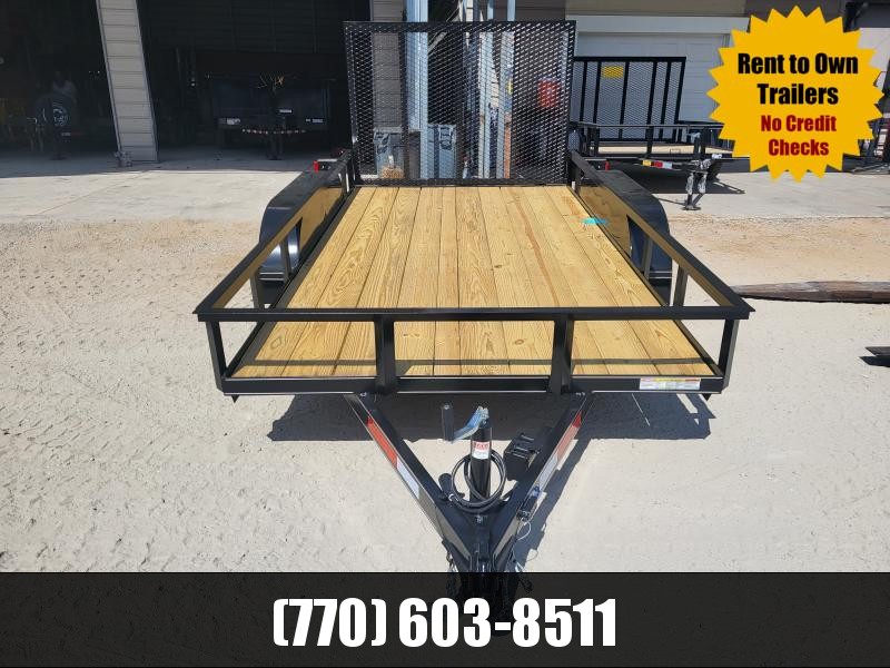 6X12 Utility W/ 4' Removable Gate & Brakes 2023 Lonewolf 6X12 Utility W/ 4' Removable Gate & Brakes 2023 Lonewolf