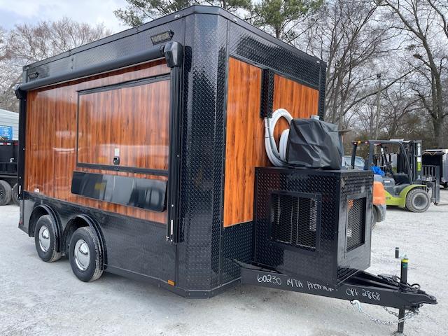 8.5X14 Beverage Wagon Trailer W/ Sink Package, Cabinets Awning, Mini Split A/C & More 2025 Quality Cargo