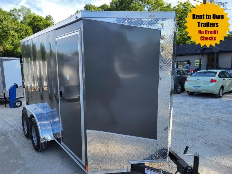 6x12 Enclosed 6'3" Interior Height W/ Side Door & Ramp 2022 Seed Cargo 6x12 Enclosed 6'3" Interior Height W/ Side Door & Ramp 2022 Seed Cargo