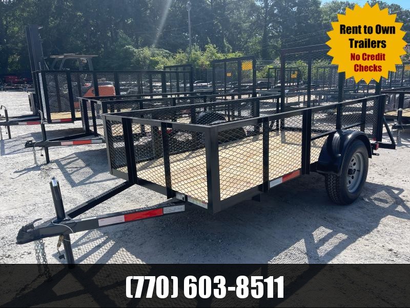 5x10 Utility W/ 4' Removable Gate & 24" Mesh Sides 2022 Lonewolf 5x10 Utility W/ 4' Removable Gate & 24" Mesh Sides 2022 Lonewolf