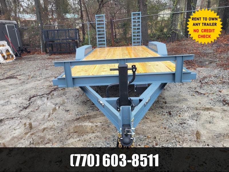 7x18 Heavy Equipment 2-7000 LB Axles W/ 5' Stand Up Ramps 2022 GPS 7x18 Heavy Equipment 2-7000 LB Axles W/ 5' Stand Up Ramps 2022 GPS