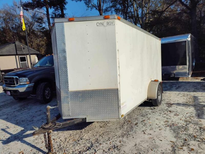 6x12 USED Enclosed Trailer 6'3" Interior Height W/ Side Door & Ramp