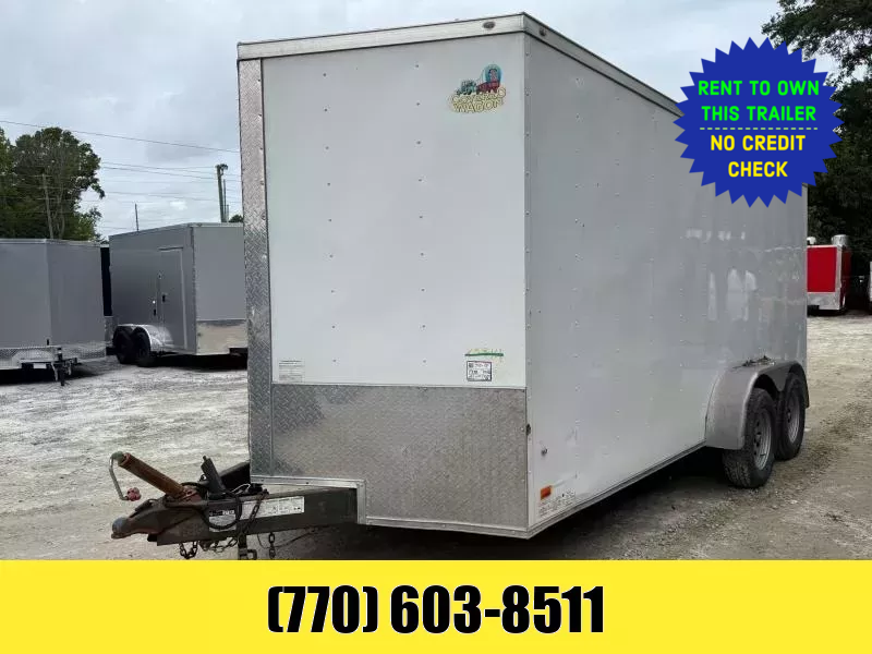 used Cargo (Enclosed) Trailers Covered Wagon Trailers  for sale, in Jonesboro, GA Thumbnail 2