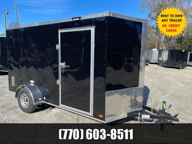 6x12 Enclosed 6'3" Interior Height W/ Side Door & Ramp 2023 NationCraft Trailer 6x12 Enclosed 6'3" Interior Height W/ Side Door & Ramp 2023 NationCraft Trailer
