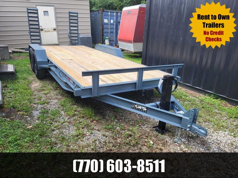 7x20 Heavy Equipment 2-7000 LB Axles W/ 5' Stand Up Ramps 2022 GPS 7x20 Heavy Equipment 2-7000 LB Axles W/ 5' Stand Up Ramps 2022 GPS