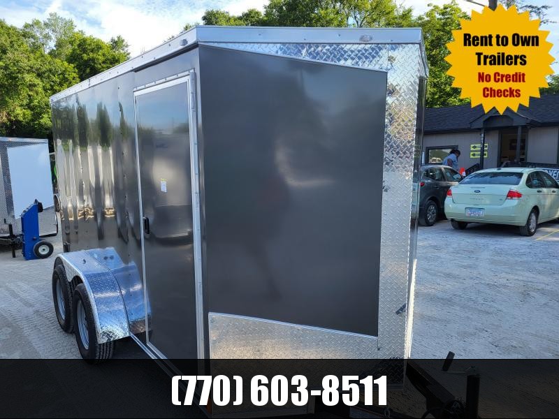 6x12 Enclosed 6'3" Interior Height W/ Side Door & Ramp 2022 Seed Cargo 6x12 Enclosed 6'3" Interior Height W/ Side Door & Ramp 2022 Seed Cargo