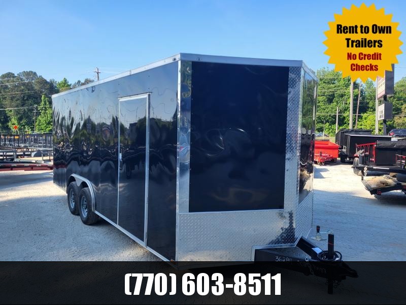 8.5x20 USED Enclosed 7' Interior Height W/ Side Door & Ramp 2022 Quality Cargo 8.5x20 USED Enclosed 7' Interior Height W/ Side Door & Ramp 2022 Quality Cargo