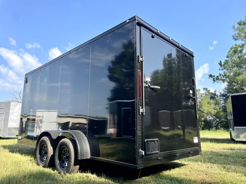 2024 PowerLine Cargo 7x16 Tandem Axle Cargo / Enclosed Trailer Best