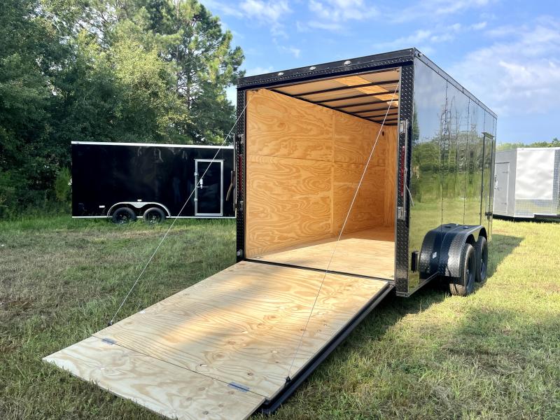 2024 PowerLine Cargo 7x16 Tandem Axle Cargo / Enclosed Trailer Best