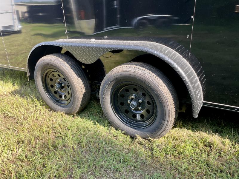 2024 PowerLine Cargo 7x16 Tandem Axle Cargo / Enclosed Trailer Best