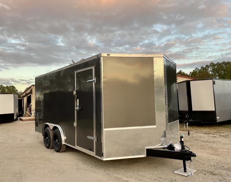 2024 PowerLine Cargo 8.5x16 Tandem Axle Cargo / Enclosed Trailer Best