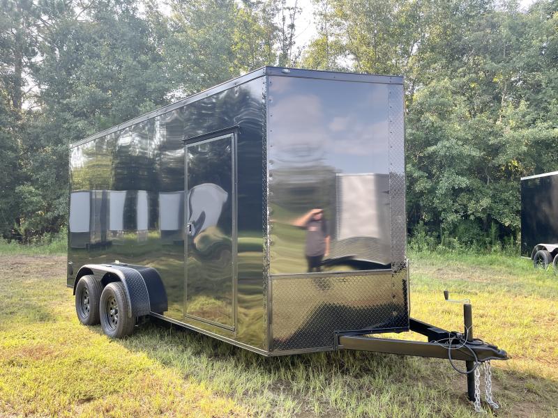 2024 PowerLine Cargo 7x16 Tandem Axle Cargo / Enclosed Trailer Best