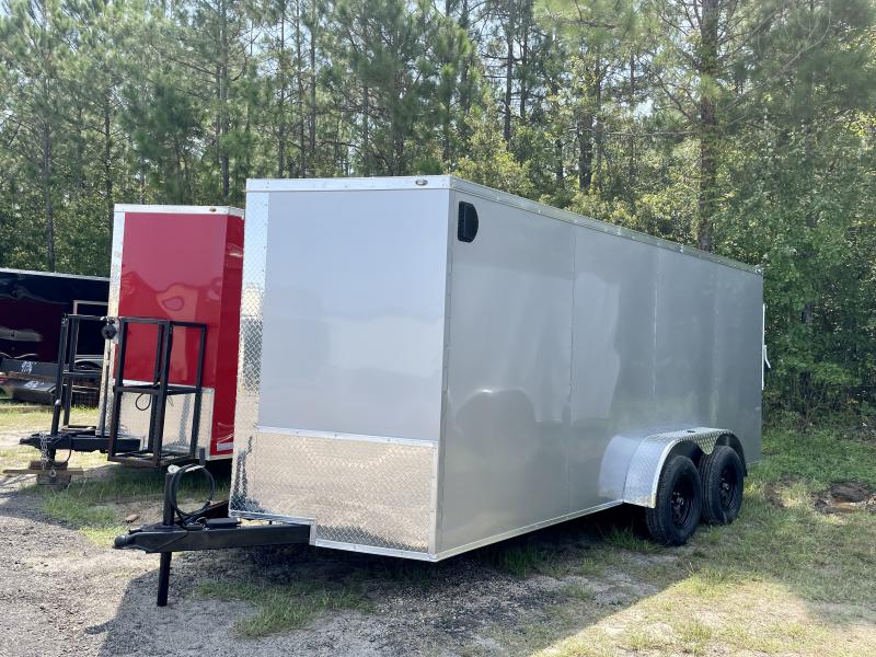 2024 7x16 Tandem Axle Cargo / Enclosed Trailer