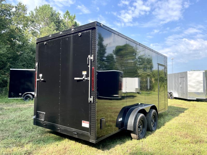 2024 PowerLine Cargo 7x16 Tandem Axle Cargo / Enclosed Trailer Best